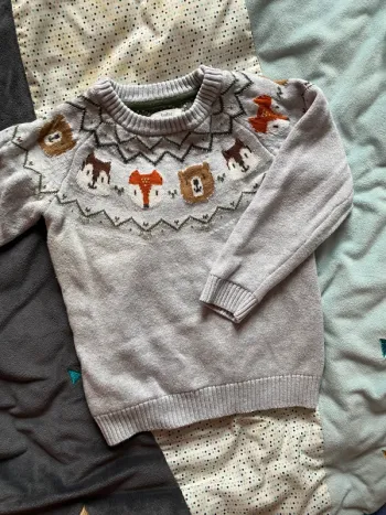 Pull chaud automne hiver 18/24mois