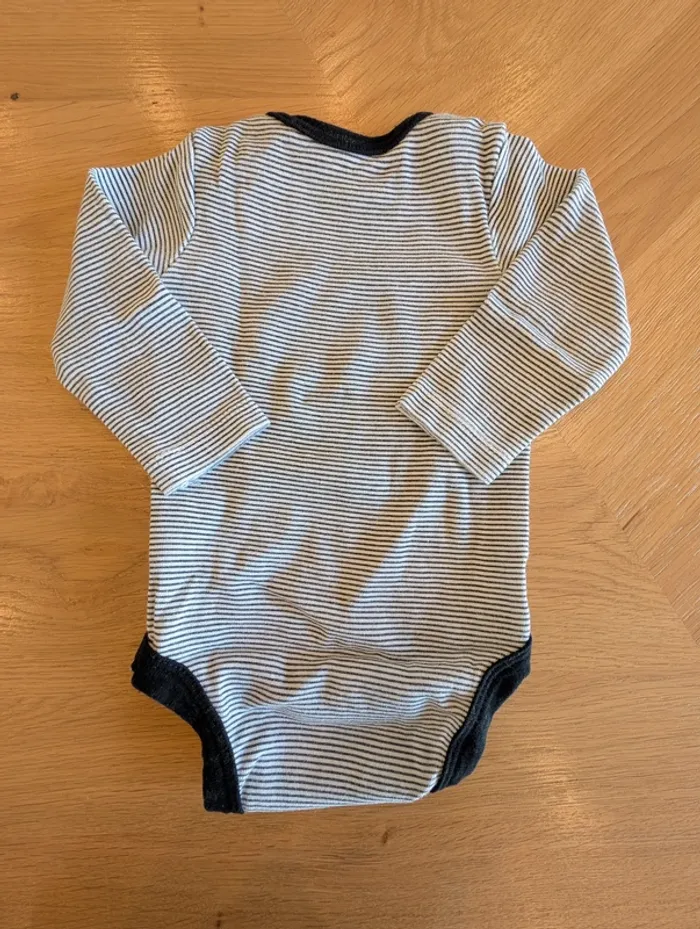 Lot de 3 bodies Gemo - Taille : 6 Mois - photo numéro 5