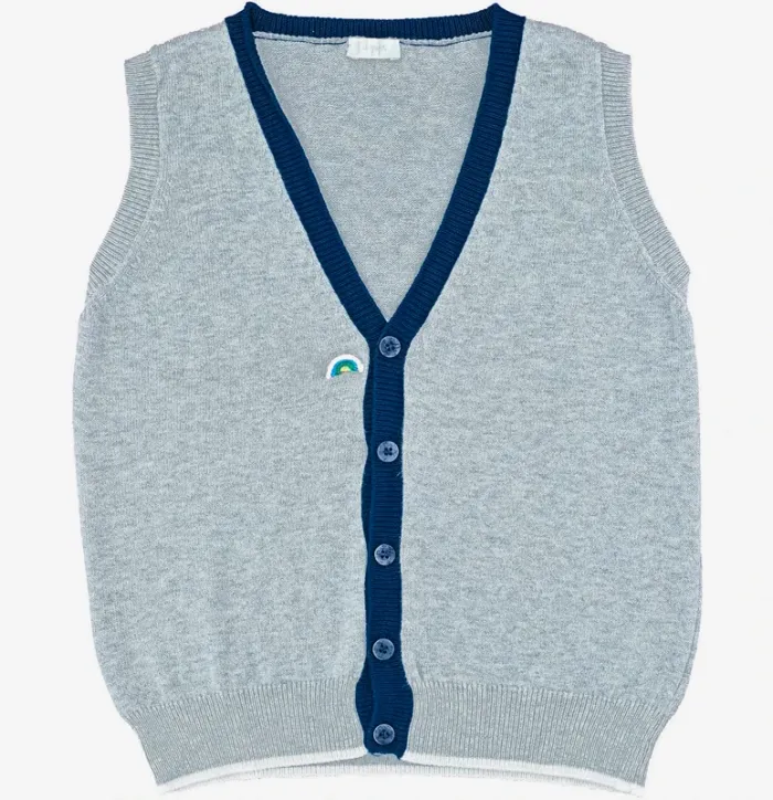 Cardigan 5 ans en coton Il Gufo