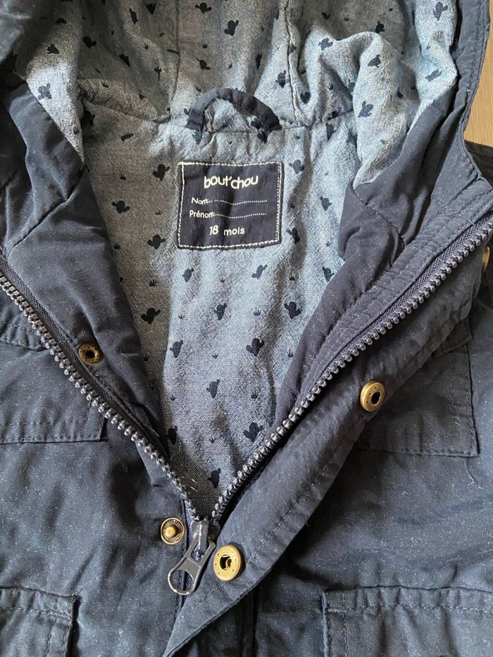 Manteau bleu marine - photo numéro 2