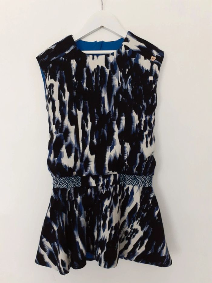 Robe fille bleu 8 ans Catimini