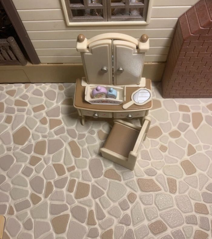 Coiffeuse sister’s  bedroom vintage sylvanian families - photo numéro 5