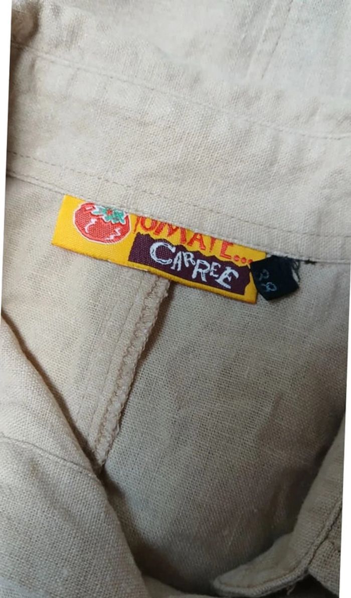 Chemise Vintage en Lin - photo numéro 5