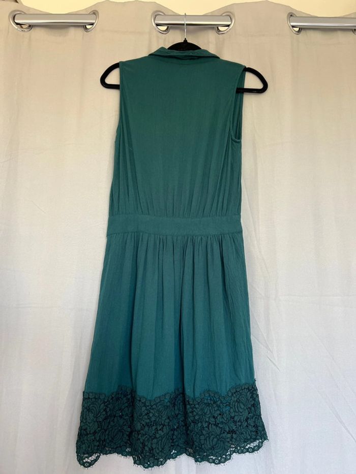 Robe verte dentelle - photo numéro 7