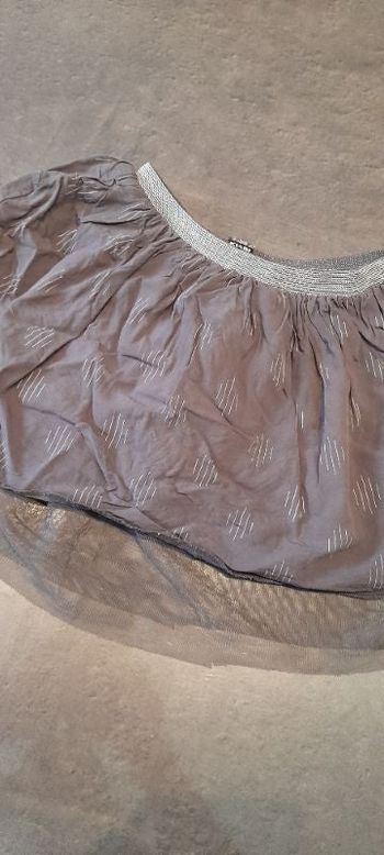 Jupe grise 4 ans