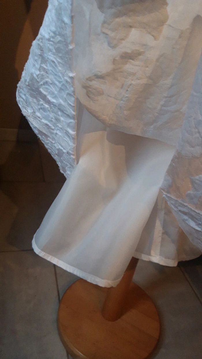 Magnifique jupe h&M blanche taille 38 - photo numéro 7