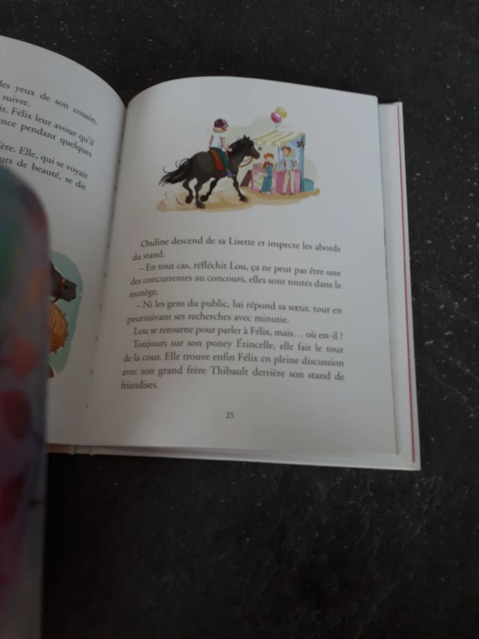 Livre état neuf aventures au poney-club, le vol de la médaille d'or - photo numéro 2