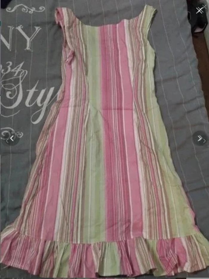 Robe été rétro bohème t 36 - photo numéro 3