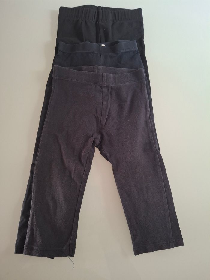 Lot de 5 pantalons + 3 leggins 4 ans - photo numéro 2