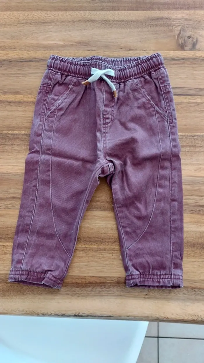 Lots 6 pantalon 12 mois - photo numéro 4