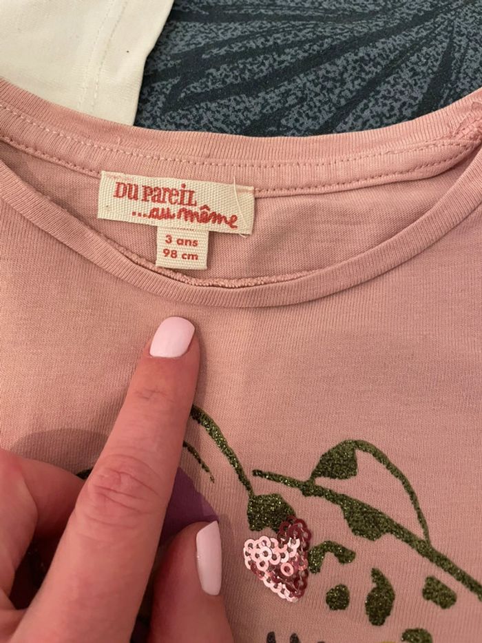 Lot de t-shirt à manches longues en 3 ans - photo numéro 6