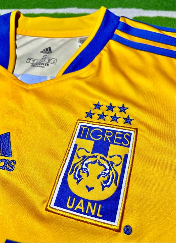 Maillot foot Tigres 🇲🇽 home 2021/22 Gignac - photo numéro 3