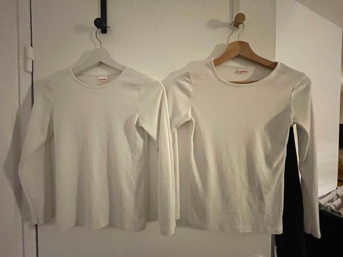 Lot  2 teeshirts thermolactyl