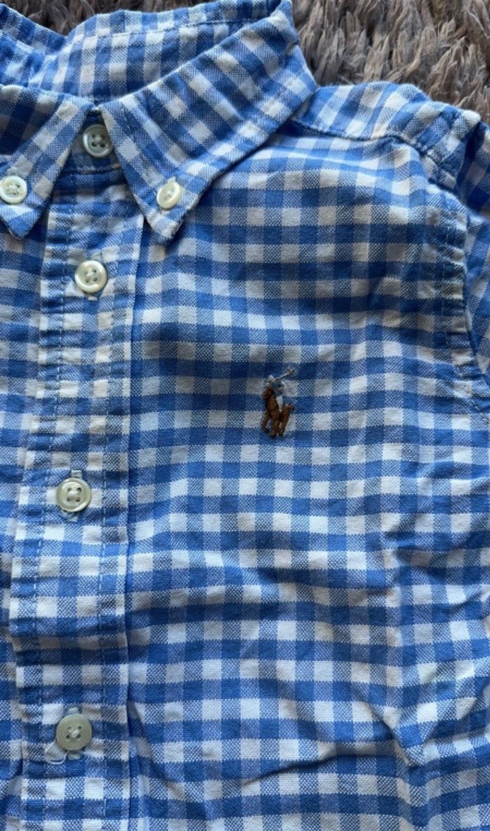 Chemise Ralph Lauren 9 mois - photo numéro 2