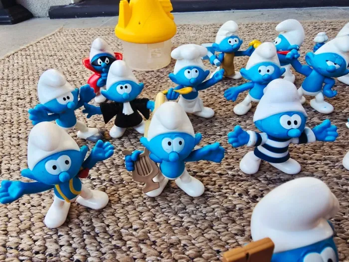 Lot 23 Jouets figurines Schtroumpfs Mcdo - photo numéro 6