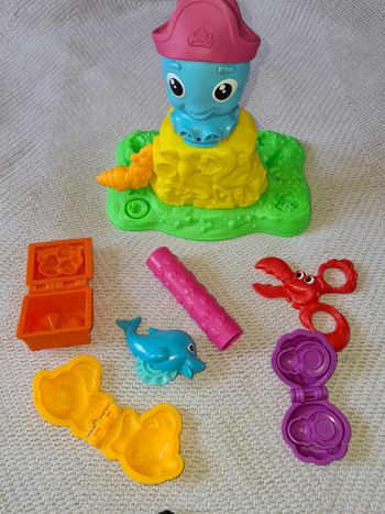 Pâte a modeler pieuvre