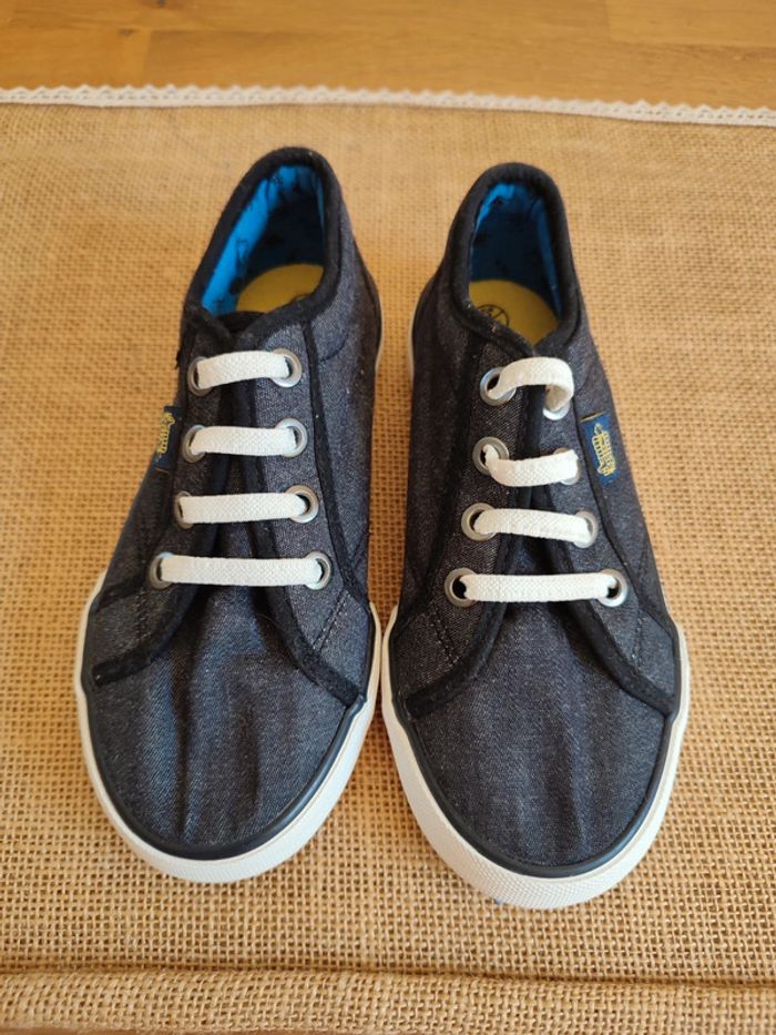 Baskets / tennis en toile avec lacets élastiques Lupilu en 28 (EU) Neuve