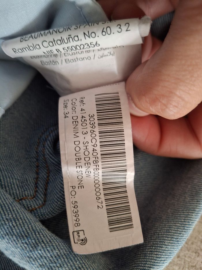 Short en jean cache cache - photo numéro 2