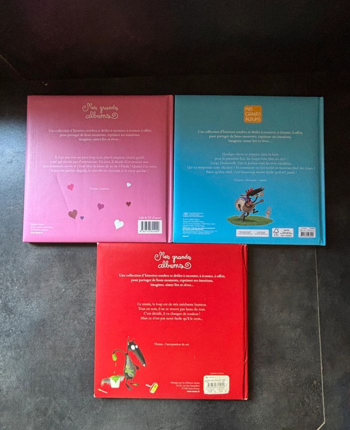 Lot de 3 livres Le loup Auzou - photo numéro 2