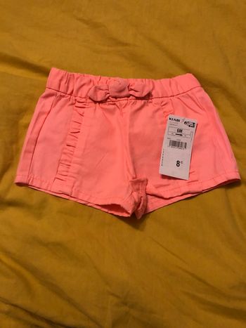 Short fille 6 mois kiabi