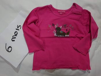tee shirt manche longue 6 mois