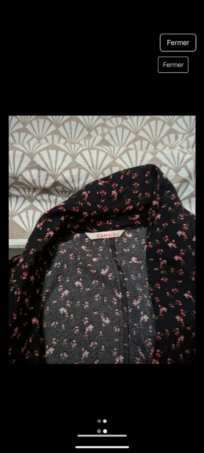 Veste fleurie - photo numéro 2