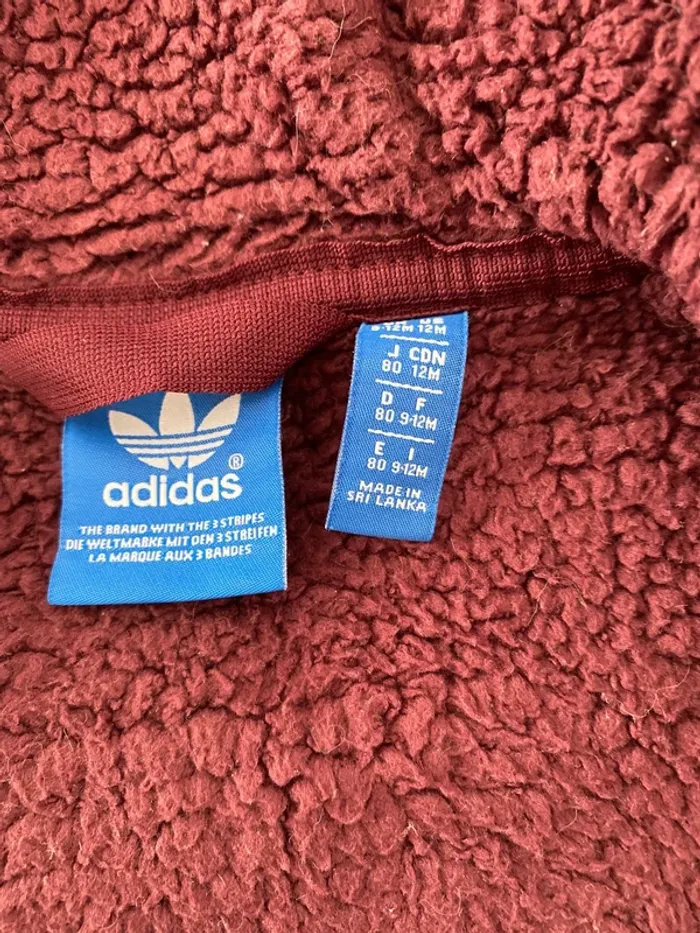 Veste polaire fille Adidas - photo numéro 3