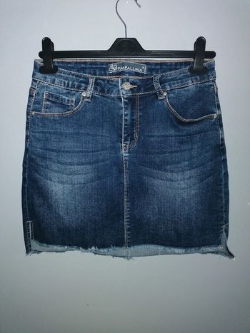 Jupe jeans L. 40 (mesures données