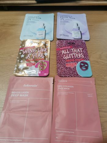 Lot de masque pour visage 