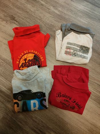 Lot sous pull 4 ans