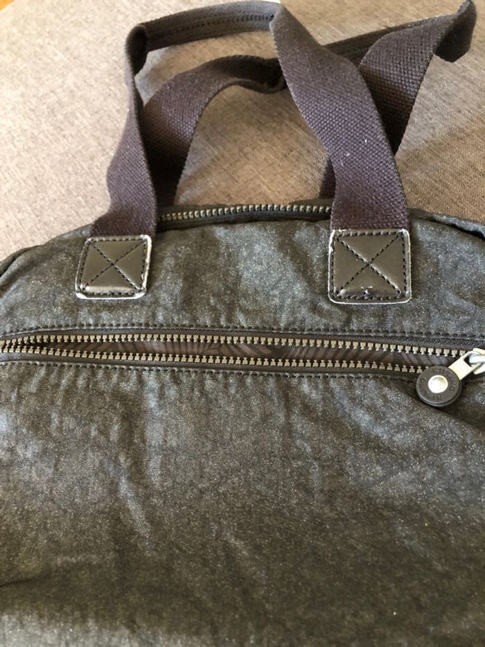 Sac kipling noir à paillettes - photo numéro 3