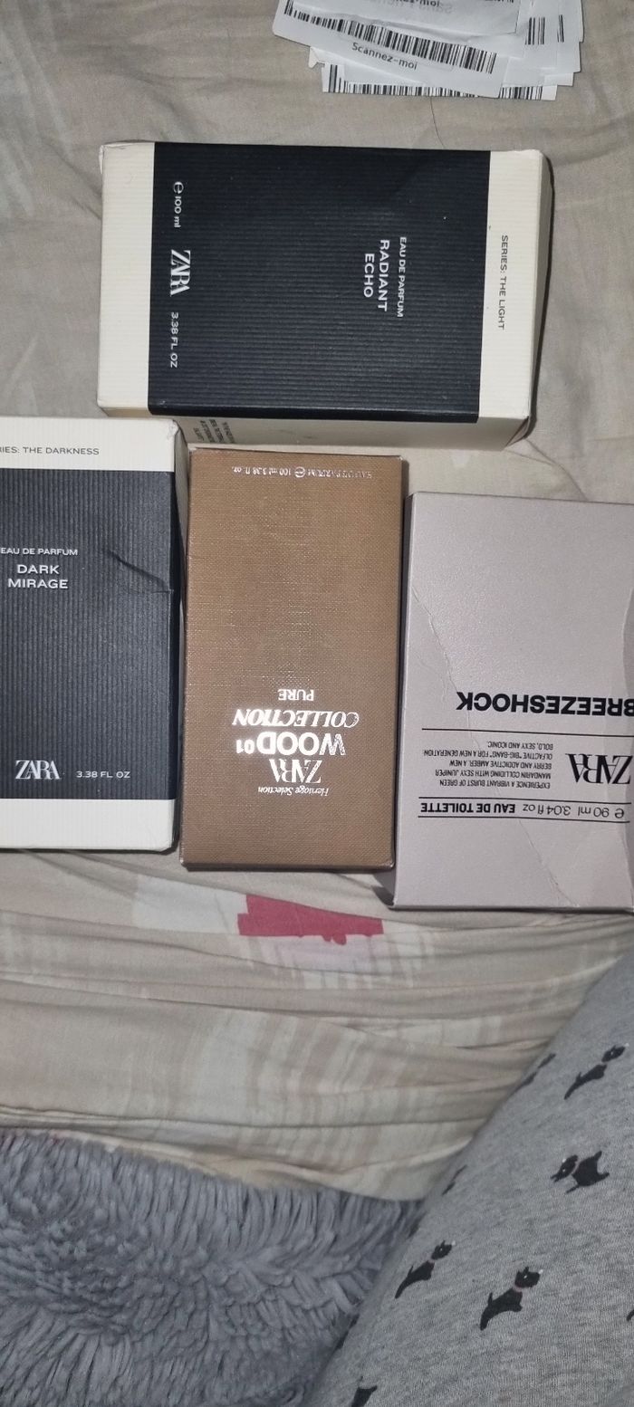 Parfum zara homme 52e les 4