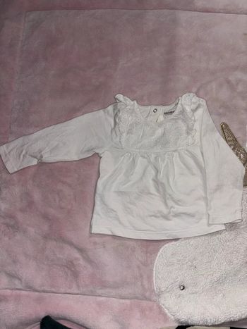 T-shirt dentelle, fille