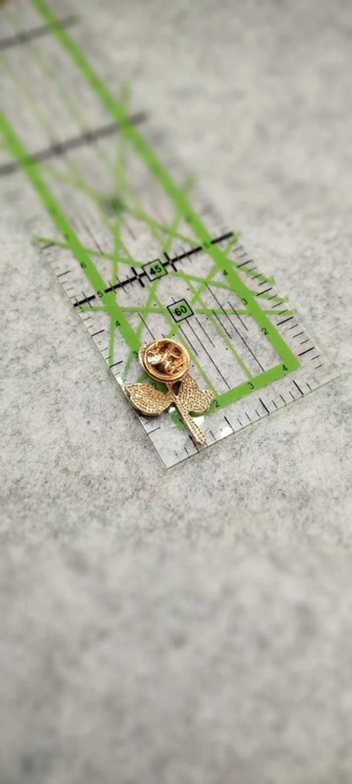 🍄 pin's branche de laurier - photo numéro 3