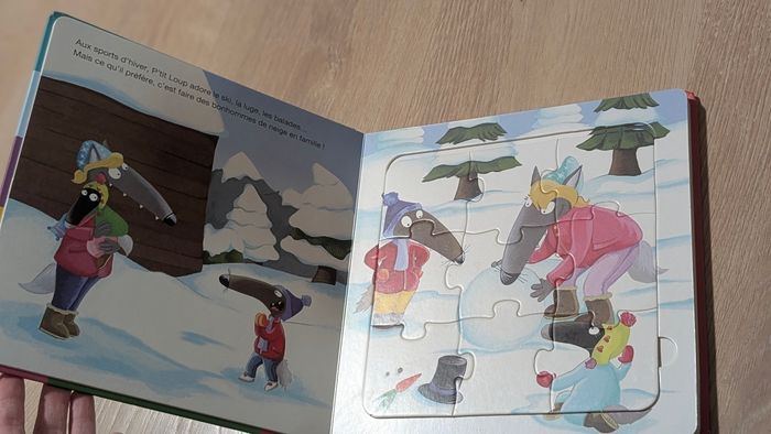 Livre puzzle P'tit Loup - photo numéro 3