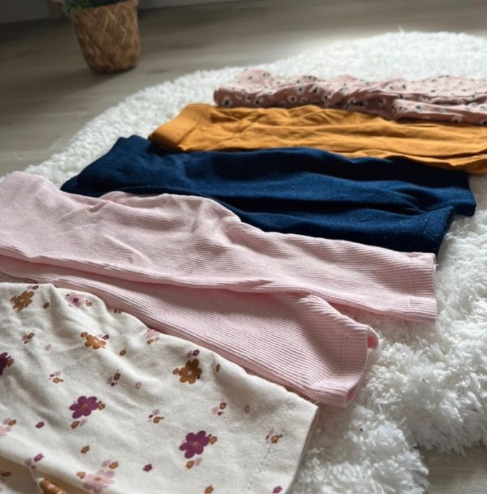 Lots de 5 Leggings 6 mois