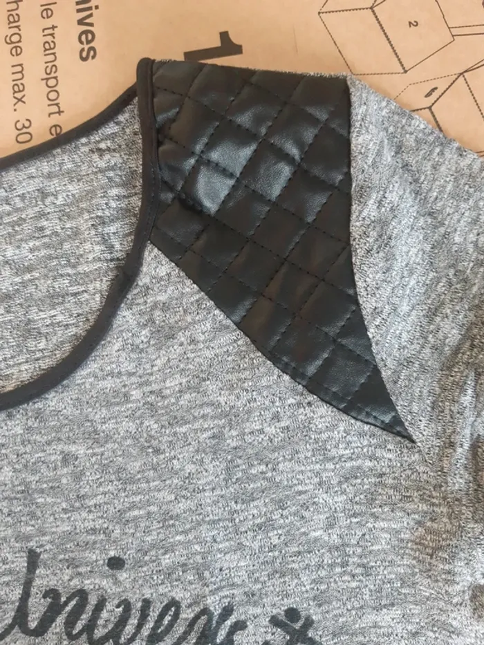 Joli tee-shirt taille unique - photo numéro 3