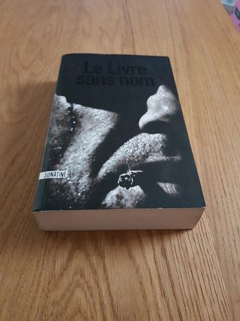 Le livre sans nom auteur Anonyme