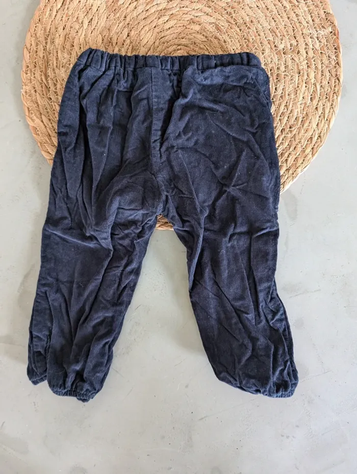 Pantalon velours Jacadi 18 mois - photo numéro 3