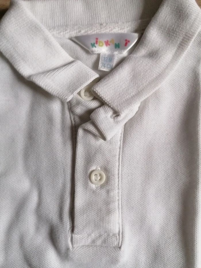 Polo courte manche 9mois 12mois - photo numéro 2