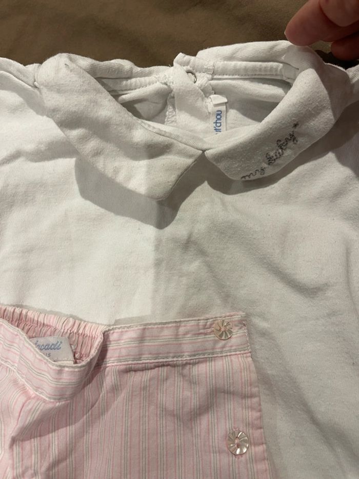 Superbe lot de 8 pièces Jacadi petit bateau fille 6 mois en tbe - photo numéro 9