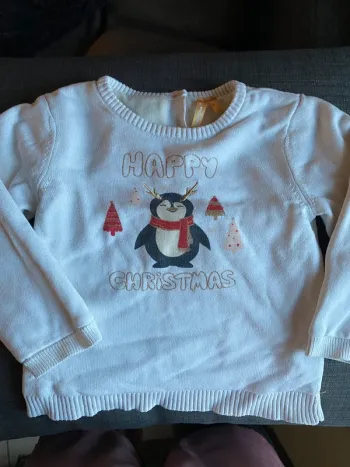 Pull sweat hiver Noël fille Orchestra 23m