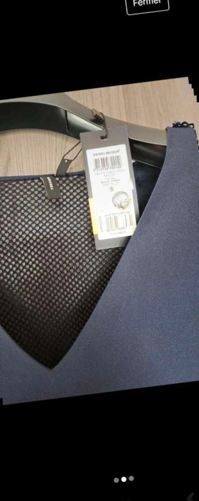 Robe bleu marine - photo numéro 2