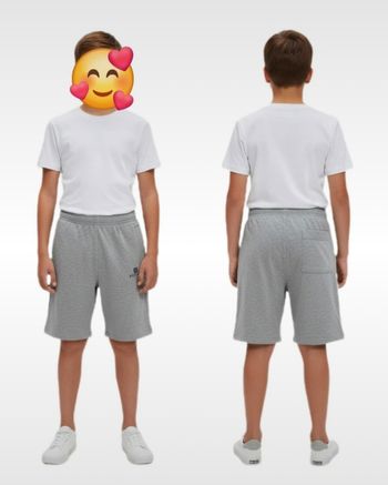 Short de sport gris domyos