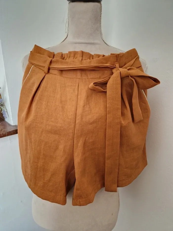 Short noemie & co camel taille s
