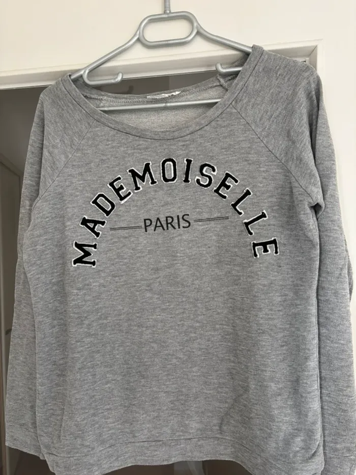 Sweat-shirt gris