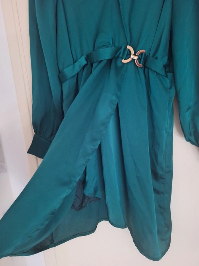 Très belle robe verte 40/42 almé - photo numéro 6