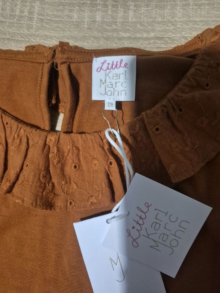 Tee-shirt manche longue Little Karl Marc John  14 ans - photo numéro 3