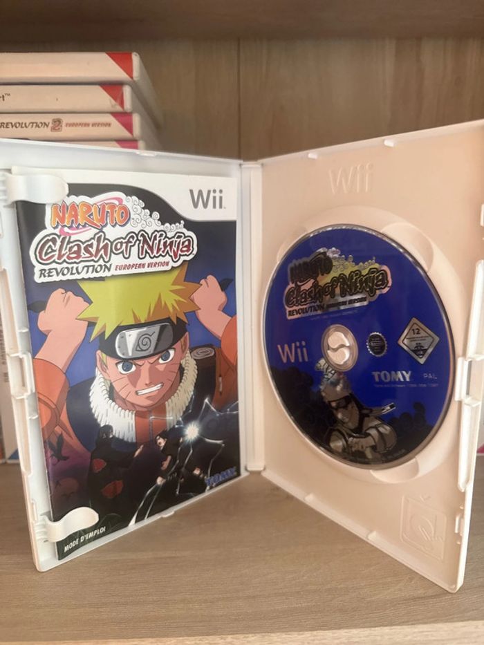 Naruto clash of ninja jeu Wii - photo numéro 2