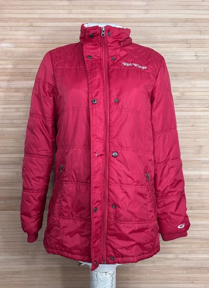 Veste rouge NHL red wings de détroit avec ceinture - photo numéro 2